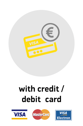 Pay with Credit/Debit Card